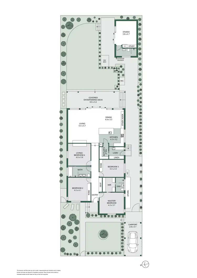 Floorplan of Homely house listing, 5 Water Reserve Road, North Balgowlah NSW 2093