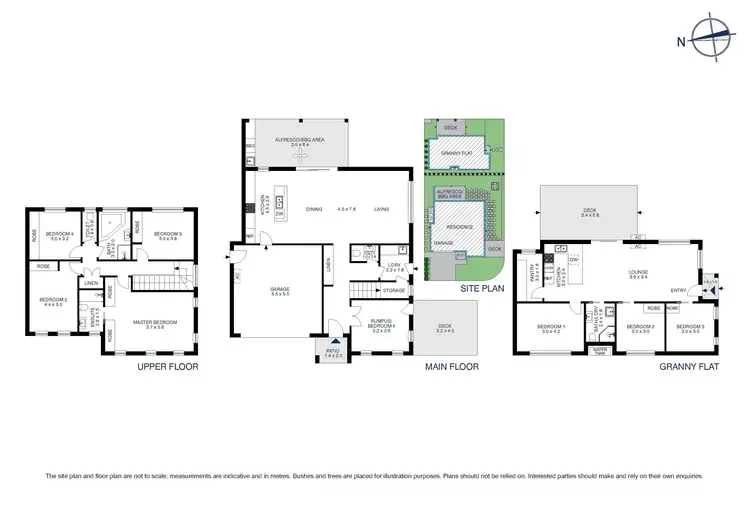 Floorplan of Homely house listing, 40 & 40a Hampton Crescent, Prospect NSW 2148