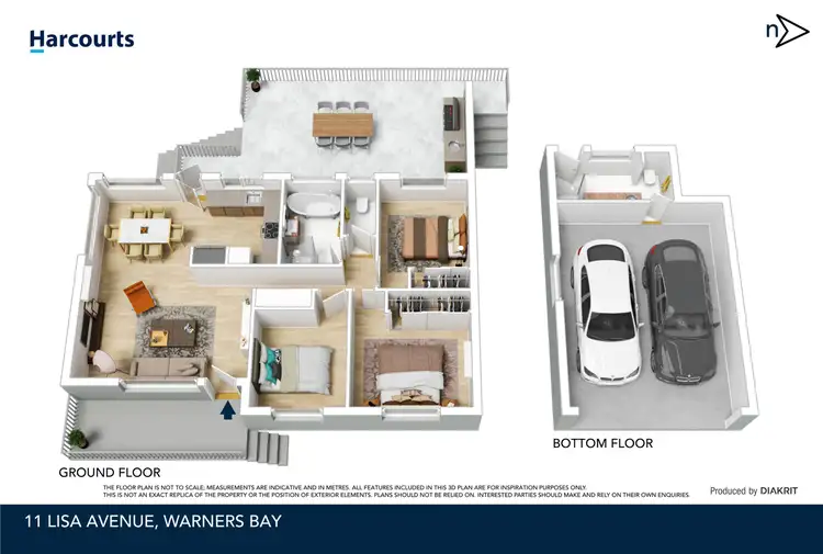 Floorplan of Homely house listing, 11 Lisa Avenue, Warners Bay NSW 2282