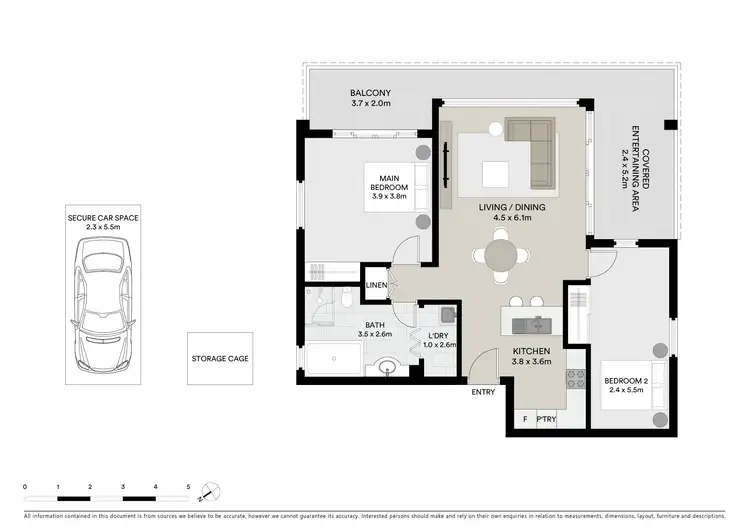 Floorplan of Homely apartment listing, 16/194 Avoca Drive, Avoca Beach NSW 2251