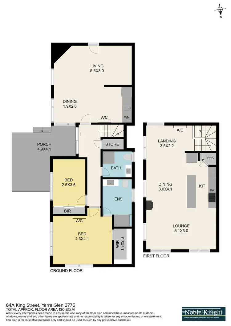 Floorplan of Homely house listing, 64A King Street, Yarra Glen VIC 3775