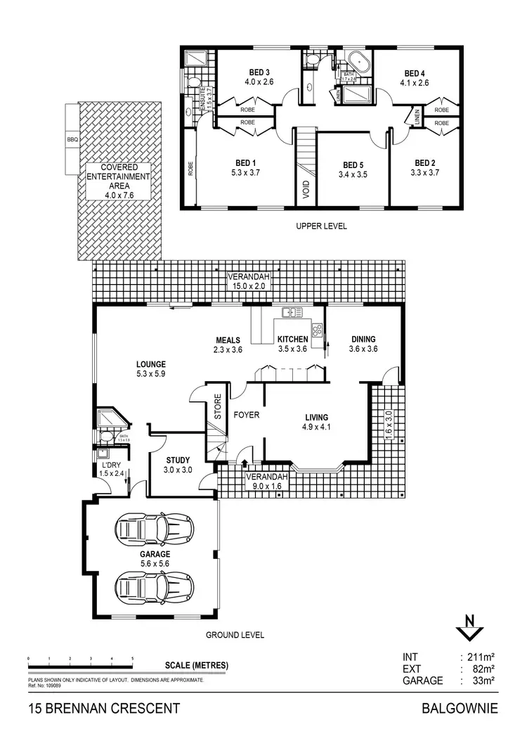 Floorplan of Homely house listing, 15 Brennan Crescent, Balgownie NSW 2519