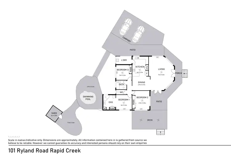 Floorplan of Homely house listing, 101 Ryland Road, Rapid Creek NT 810