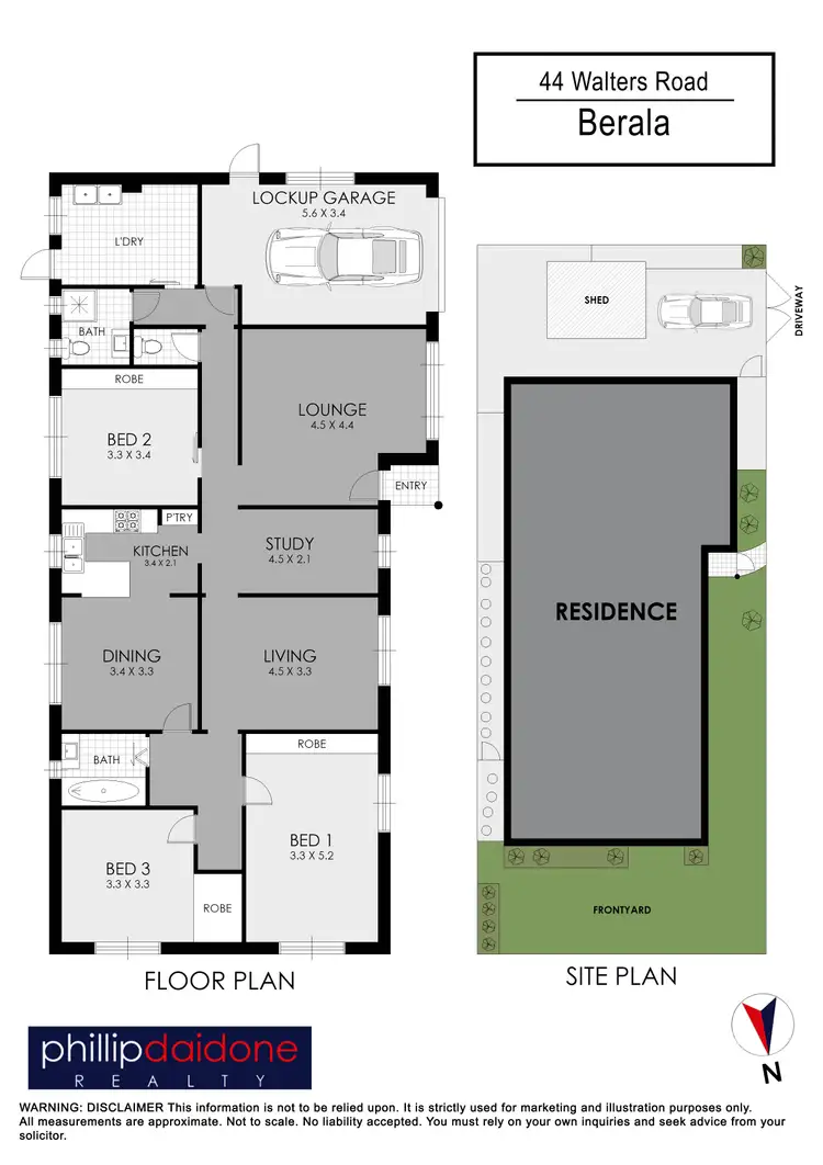 Floorplan of Homely house listing, 44 Walters Road, Berala NSW 2141