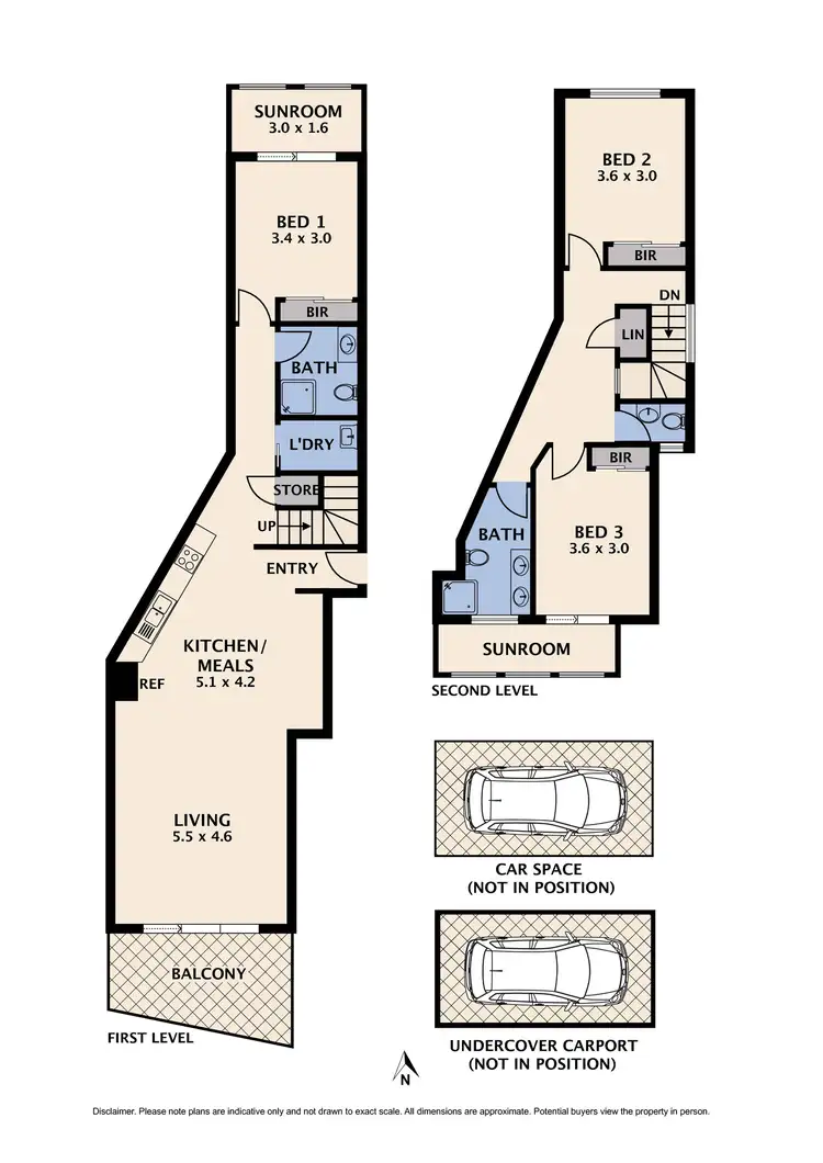 Floorplan of Homely apartment listing, 2/78 Orrong Avenue, Reservoir VIC 3073
