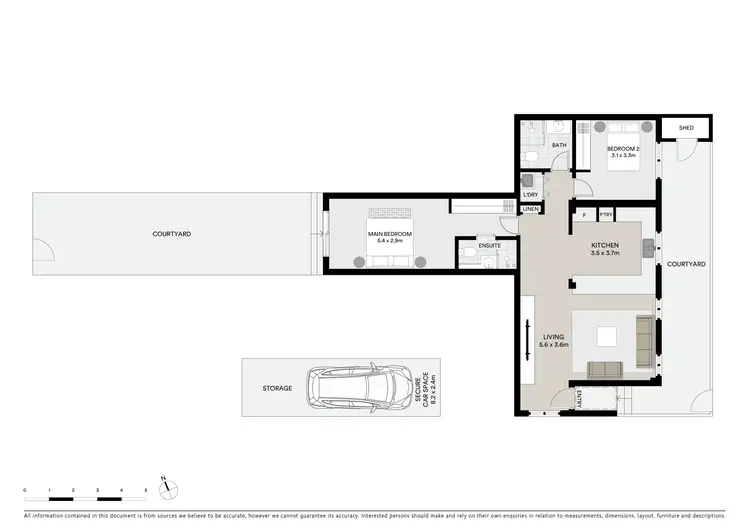 Floorplan of Homely unit listing, 9/120 The Promenade, Sans Souci NSW 2219