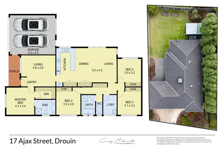 Floorplan of Homely house listing, 17 Ajax Street, Drouin VIC 3818