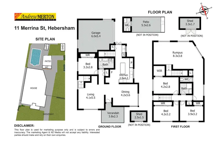 Floorplan of Homely house listing, 11 Merrina Street, Hebersham NSW 2770