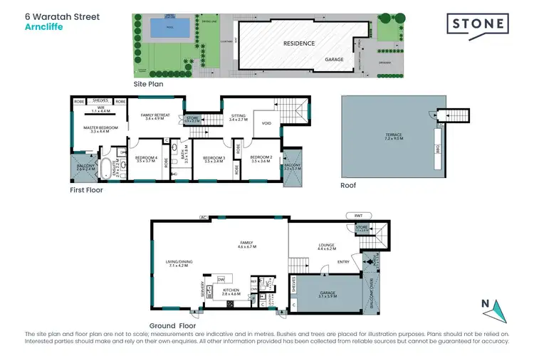 Floorplan of Homely house listing, 6 Waratah Street, Arncliffe NSW 2205