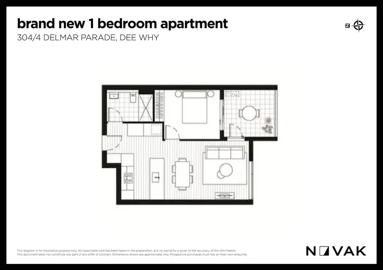 Floorplan of Homely apartment listing, 324/4 Delmar Parade, Dee Why NSW 2099