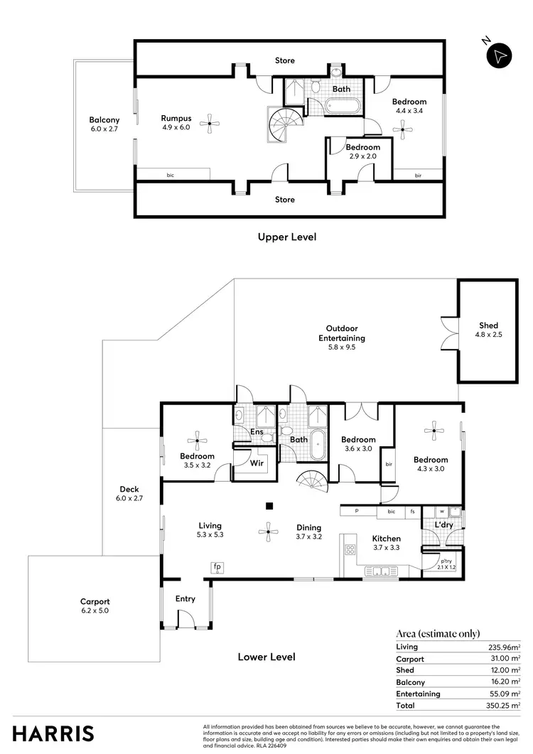 Floorplan of Homely house listing, 26 Clubhouse Road, Seacliff Park SA 5049