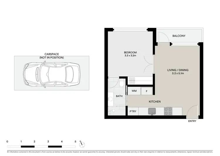 Floorplan of Homely apartment listing, 8/18-20 Selwyn Avenue, Elwood VIC 3184