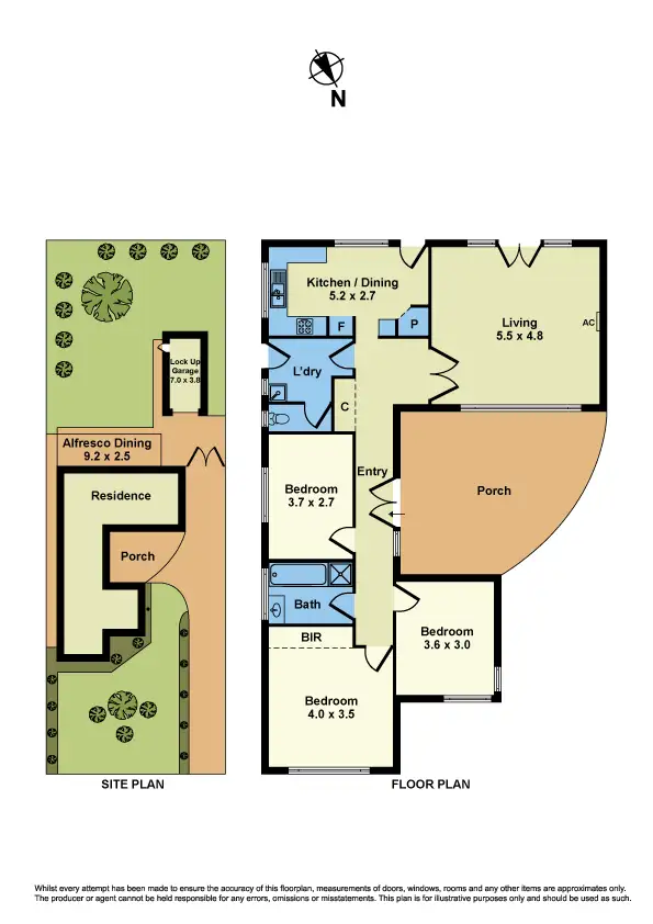 Floorplan of Homely house listing, 39 Murray Street, Sunshine West VIC 3020