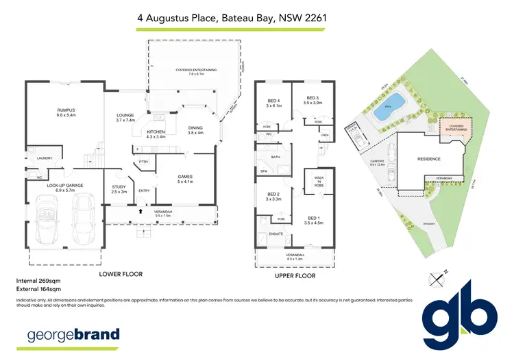 Floorplan of Homely house listing, 4 Augustus Place, Bateau Bay NSW 2261