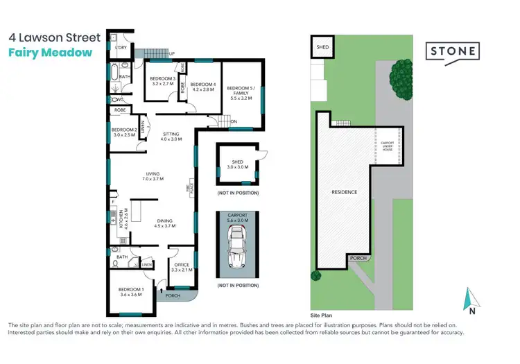 Floorplan of Homely house listing, 4 Lawson Street, Fairy Meadow NSW 2519