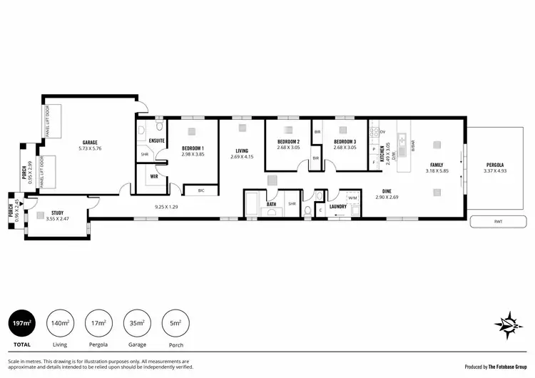 Floorplan of Homely house listing, 45A Ramsay Avenue, Seacombe Gardens SA 5047