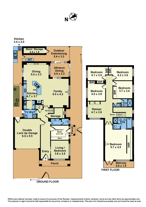 Floorplan of Homely house listing, 2 Dantum Grove, Braybrook VIC 3019