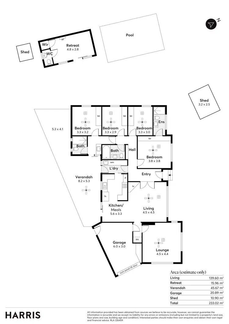 Floorplan of Homely house listing, 6 Osterley Terrace, Seacliff Park SA 5049