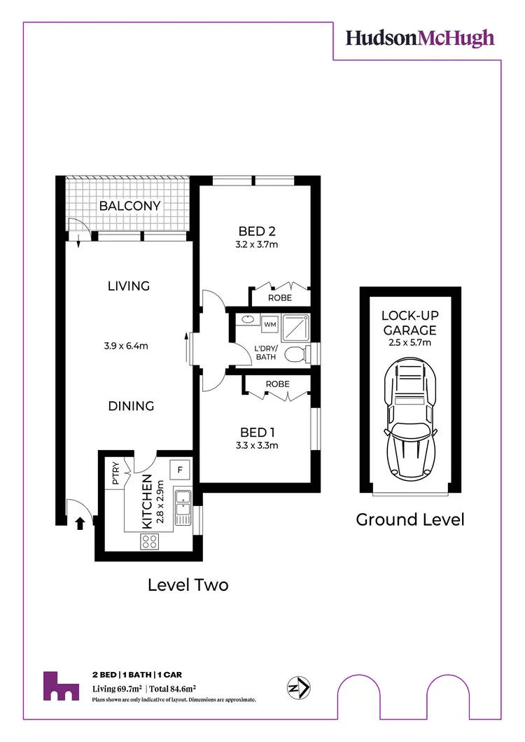 Floorplan of Homely apartment listing, 10/1 Blackwood Avenue, Ashfield NSW 2131