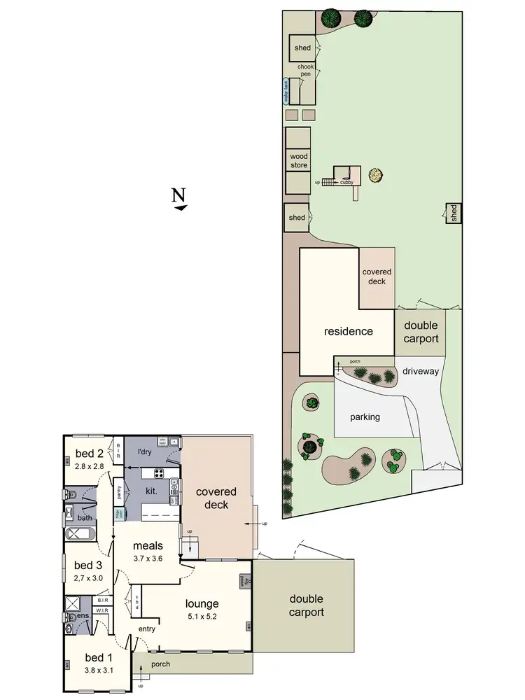 Floorplan of Homely house listing, 86 Taylor Road, Mooroolbark VIC 3138