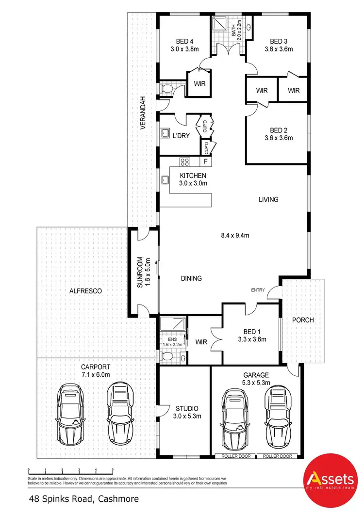 Floorplan of Homely rural property listing, 48 Spinks Road, Portland VIC 3305