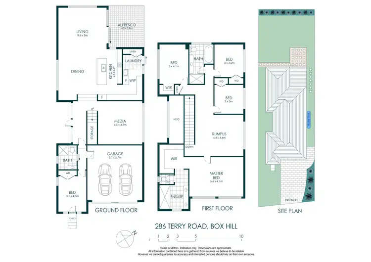 Floorplan of Homely house listing, 286 Terry Road, Box Hill NSW 2765