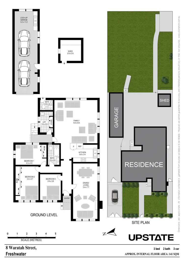 Floorplan of Homely house listing, 8 Waratah Street, Freshwater NSW 2096