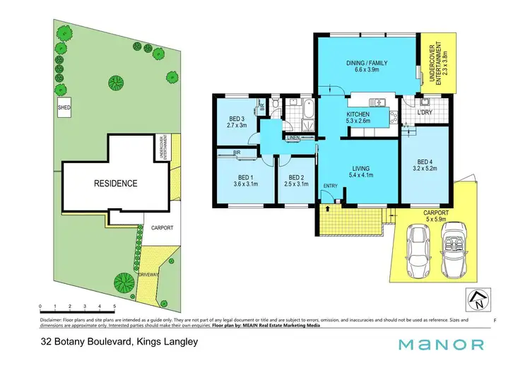 Floorplan of Homely house listing, 32 Botany Boulevard, Kings Langley NSW 2147