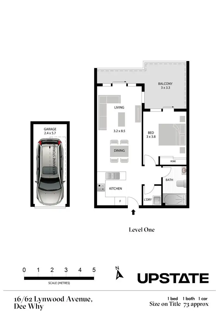 Floorplan of Homely apartment listing, 16/62-64 Lynwood Avenue, Dee Why NSW 2099