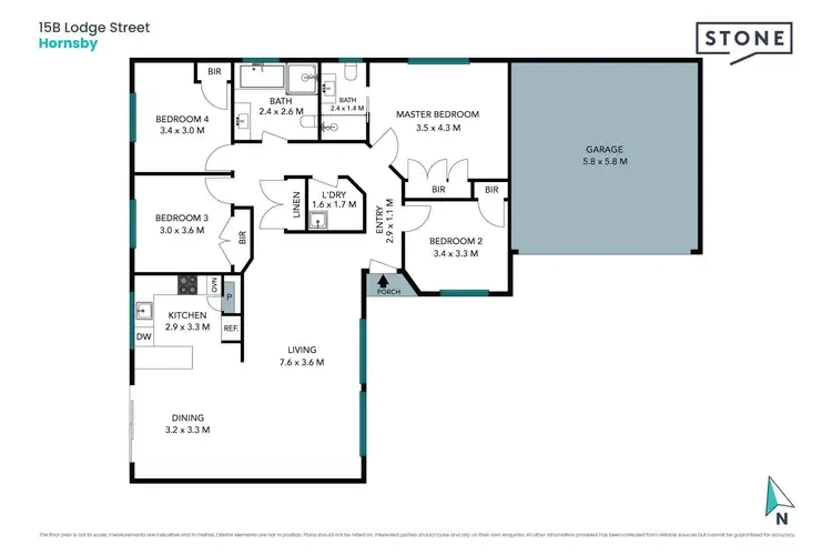 Floorplan of Homely house listing, 15B Lodge Street, Hornsby NSW 2077