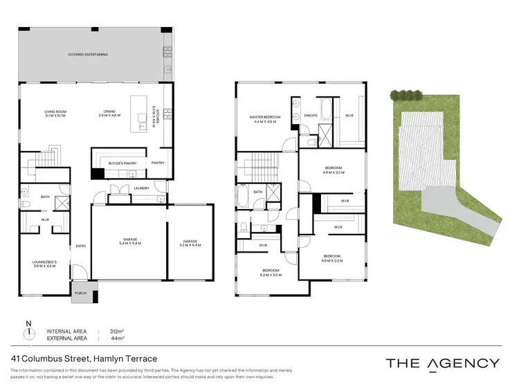 Floorplan of Homely house listing, 41 Columbus Street, Hamlyn Terrace NSW 2259