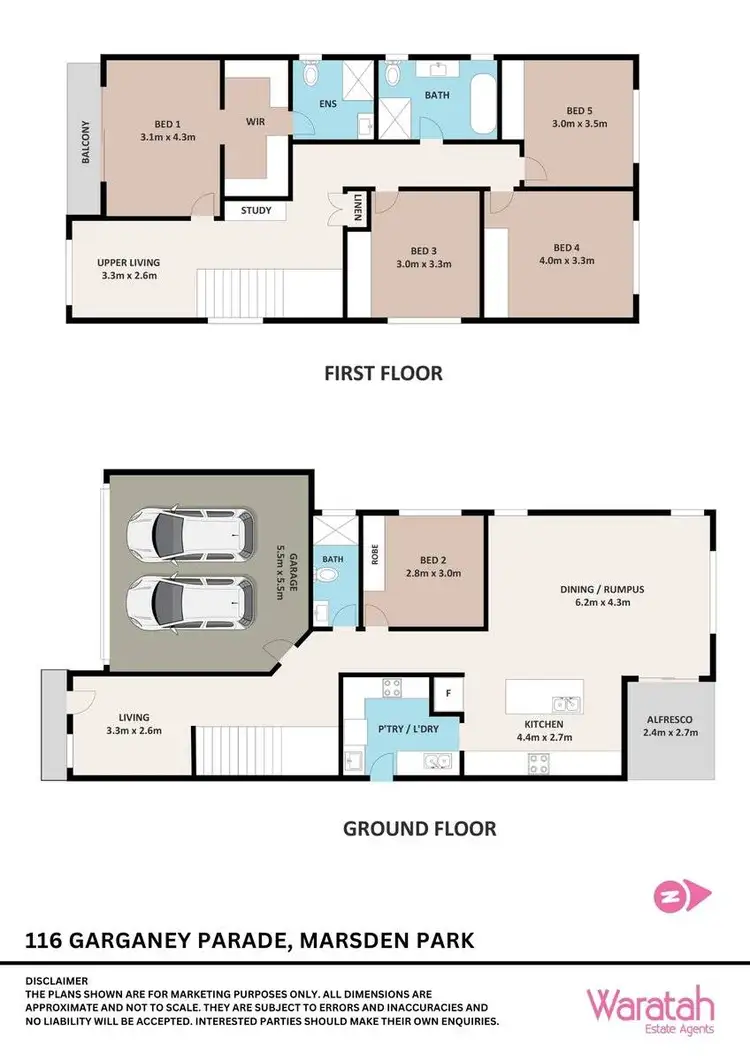Floorplan of Homely house listing, 116 Garganey Parade, Marsden Park NSW 2765