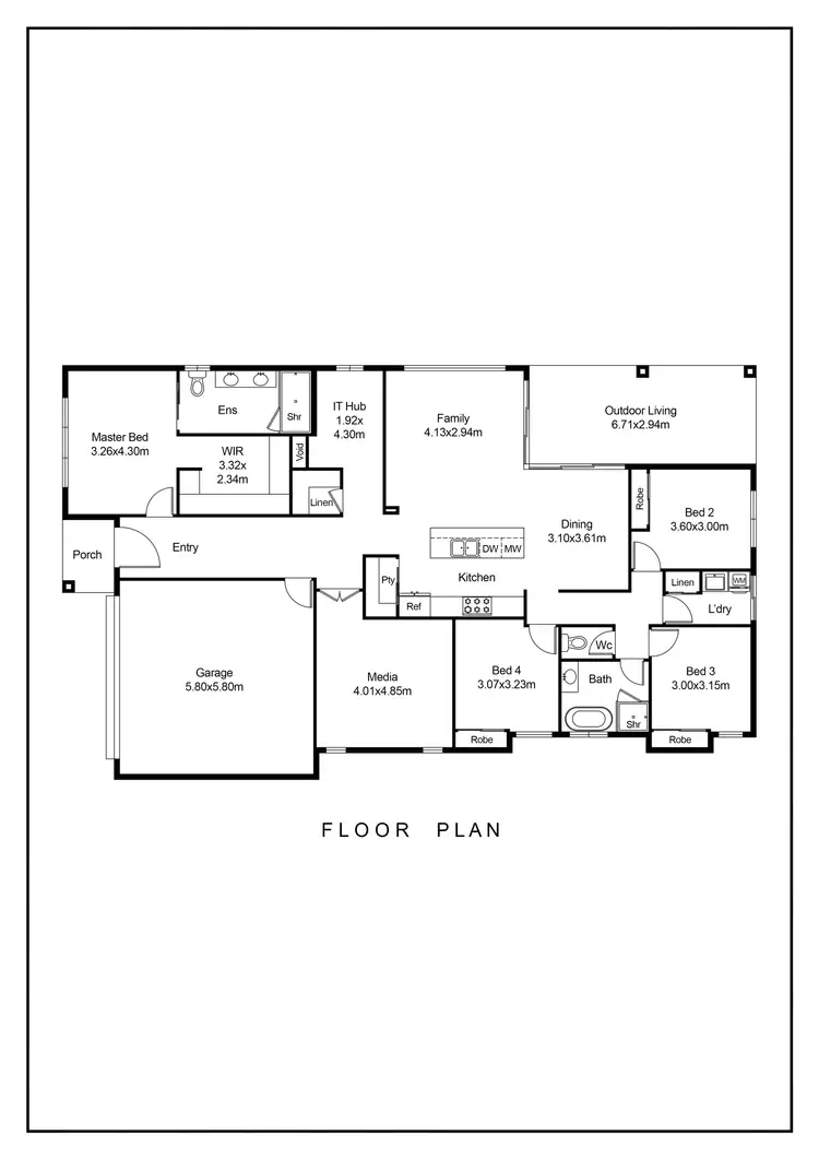 Floorplan of Homely house listing, 53 Amalfi Circuit, Jimboomba QLD 4280