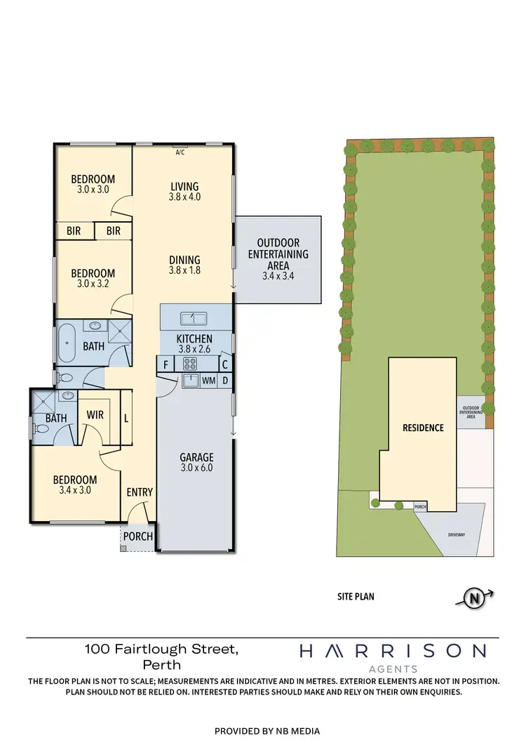 Floorplan of Homely house listing, 100 Fairtlough Street, Perth TAS 7300