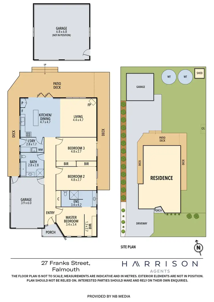 Floorplan of Homely house listing, 27 Franks Street, Falmouth TAS 7215