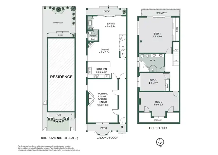 Floorplan of Homely semi-detached listing, 27 Military Road, Neutral Bay NSW 2089