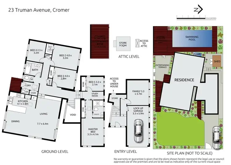 Floorplan of Homely house listing, 23 Truman Avenue, Cromer NSW 2099