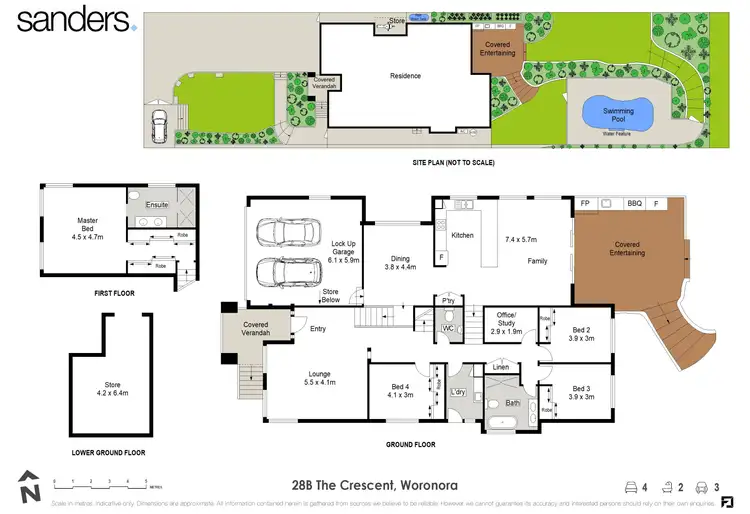 Floorplan of Homely house listing, 28B The Crescent, Woronora NSW 2232