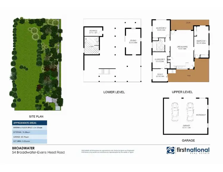 Floorplan of Homely rural property listing, 54 Broadwater-Evans Head Road, Broadwater NSW 2472
