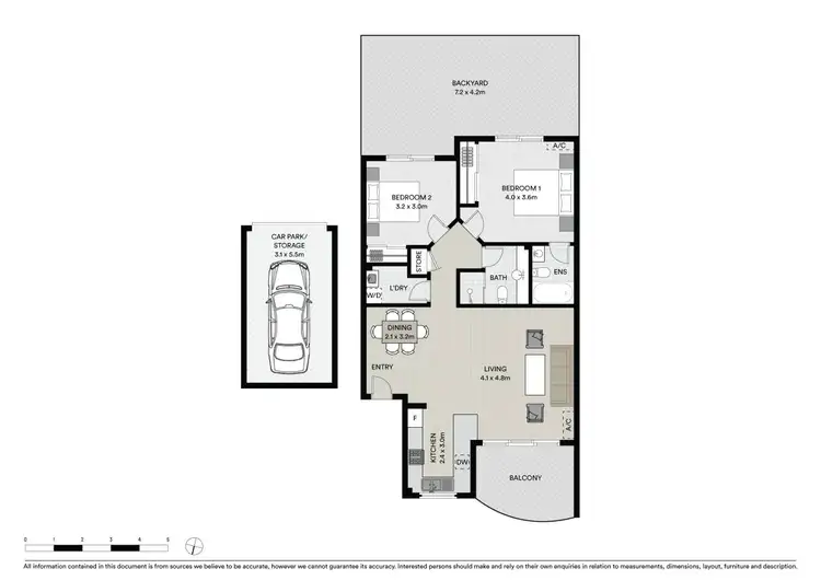 Floorplan of Homely unit listing, 8/27 Station Street West, Parramatta NSW 2150