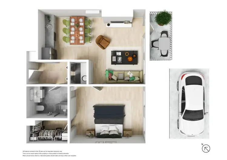 Floorplan of Homely apartment listing, 7/123 Beaconsfield Parade, Albert Park VIC 3206