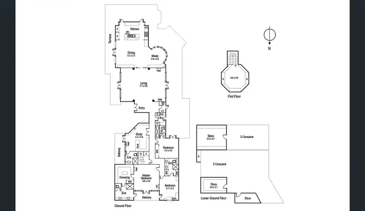Floorplan of Homely apartment listing, 5C Maple Grove, Toorak VIC 3142