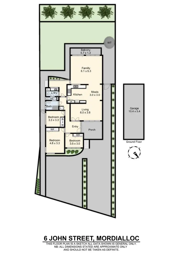 Floorplan of Homely house listing, 6 John Street, Mordialloc VIC 3195