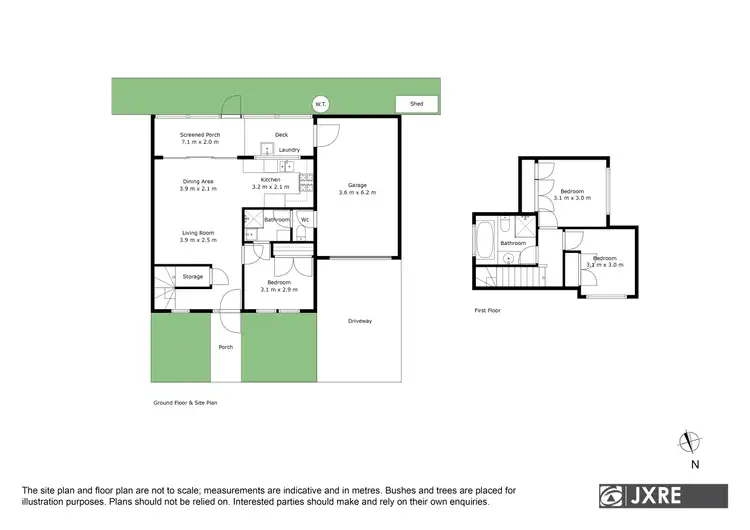 Floorplan of Homely townhouse listing, 2/37 Colin Road, Oakleigh South VIC 3167