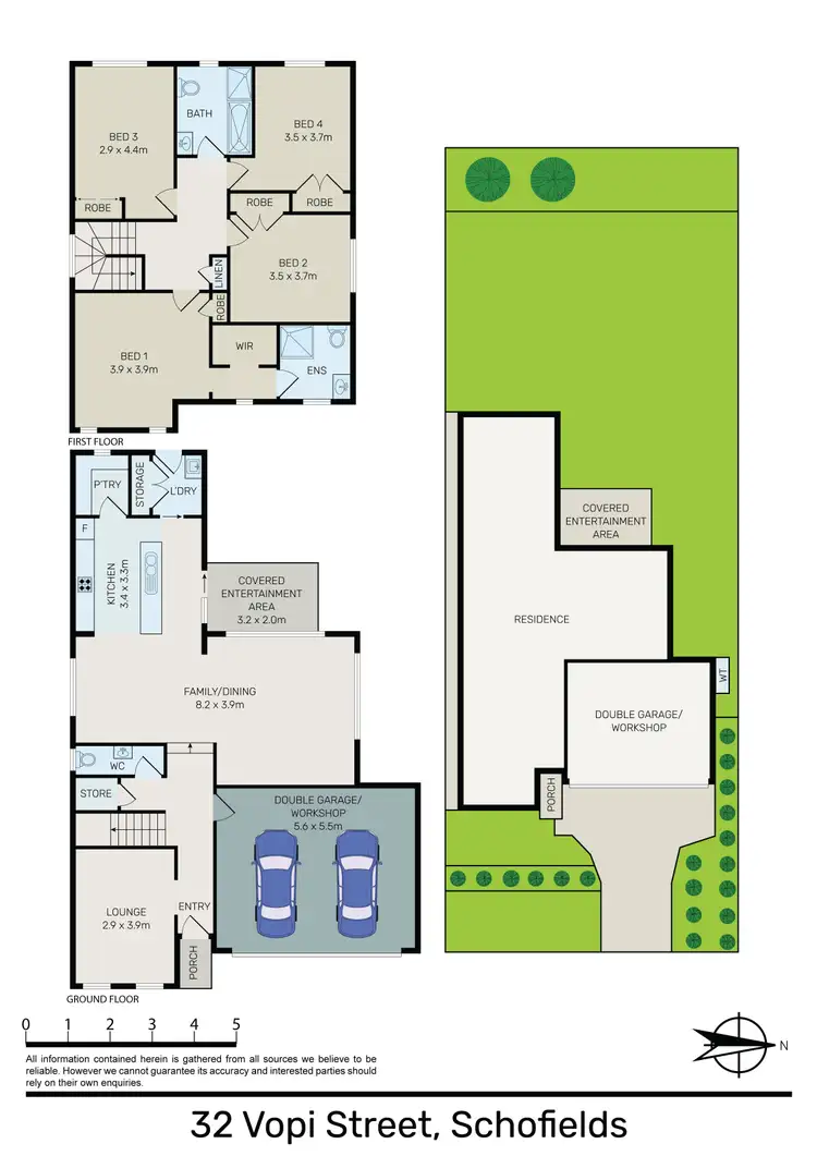 Floorplan of Homely house listing, 32 Vopi Street, Schofields NSW 2762