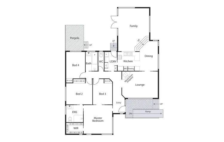 Floorplan of Homely house listing, 6 Morehead Street, Curtin ACT 2605