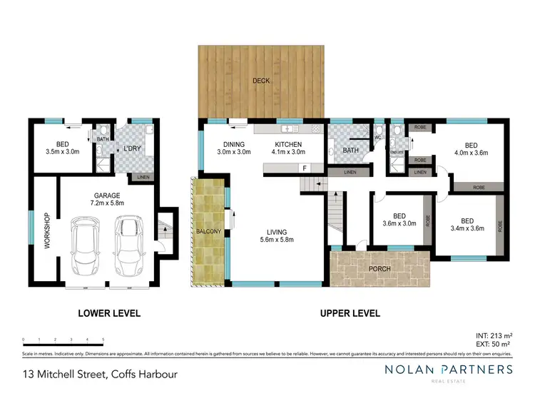 Floorplan of Homely house listing, 13 Mitchell Street, Coffs Harbour NSW 2450