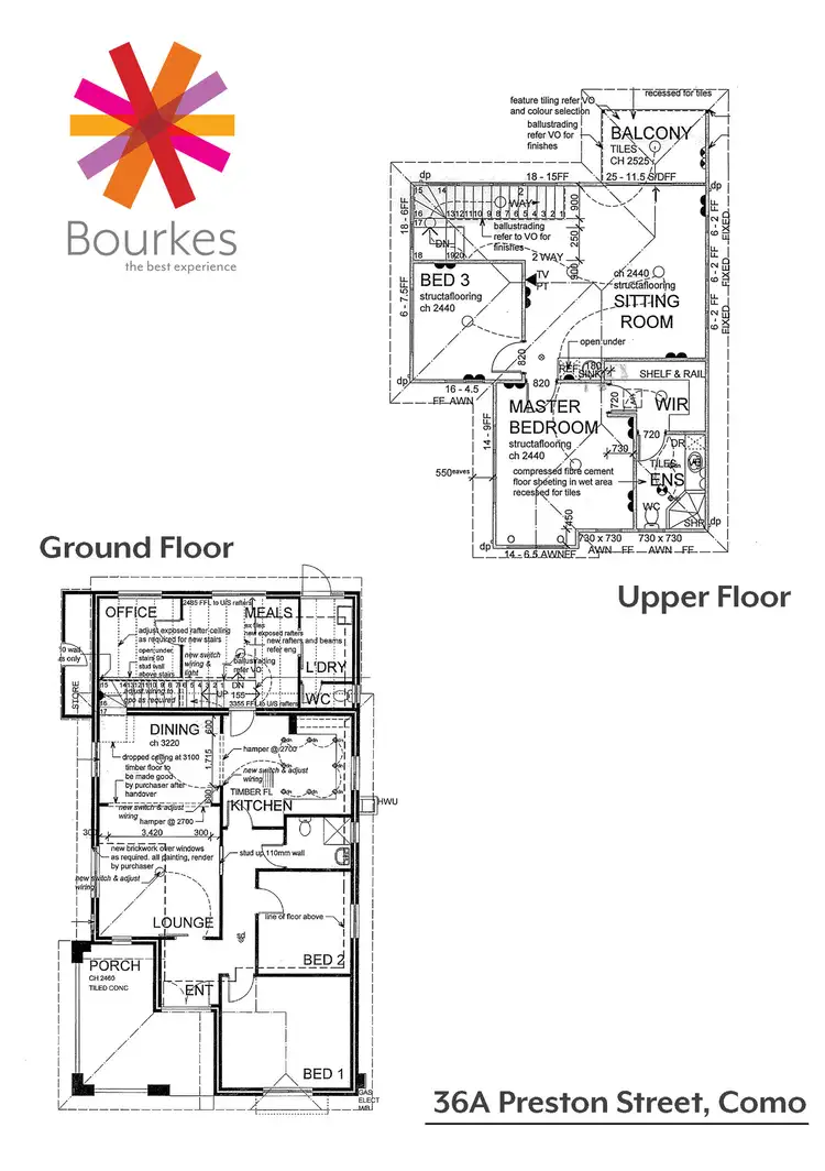 Floorplan of Homely townhouse listing, 36A Preston Street, Como WA 6152