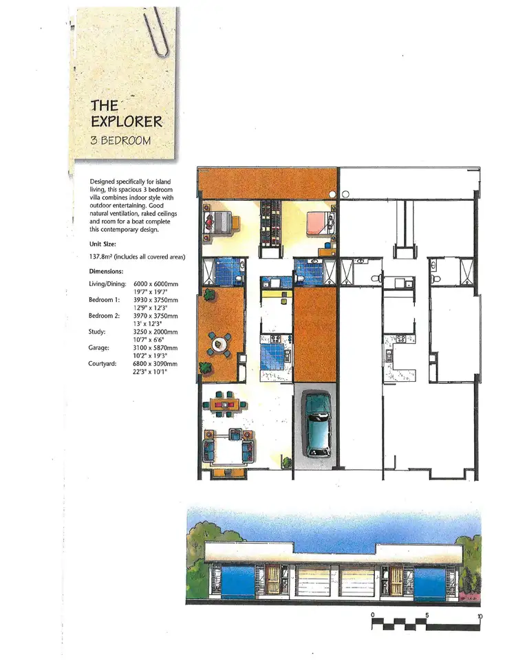 Floorplan of Homely house listing, 104/239 Kawana Way, Kawana Island QLD 4575