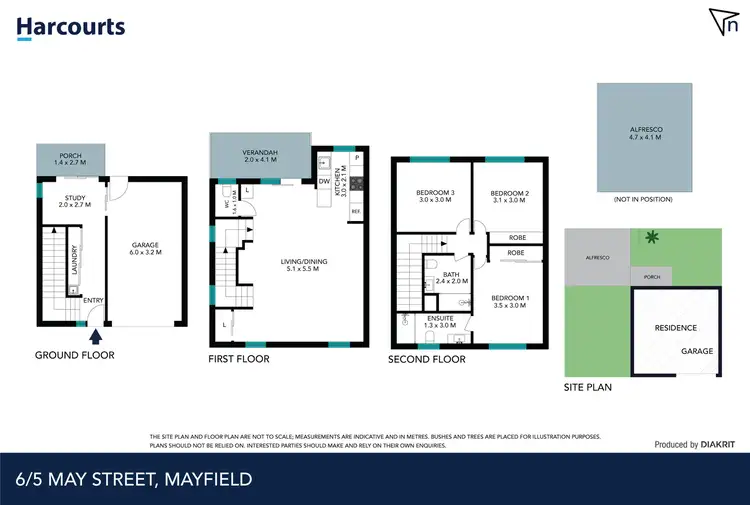 Floorplan of Homely house listing, 6/5 May Street, Mayfield NSW 2304